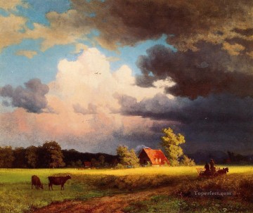 Paisaje bávaro Albert Bierstadt Pinturas al óleo